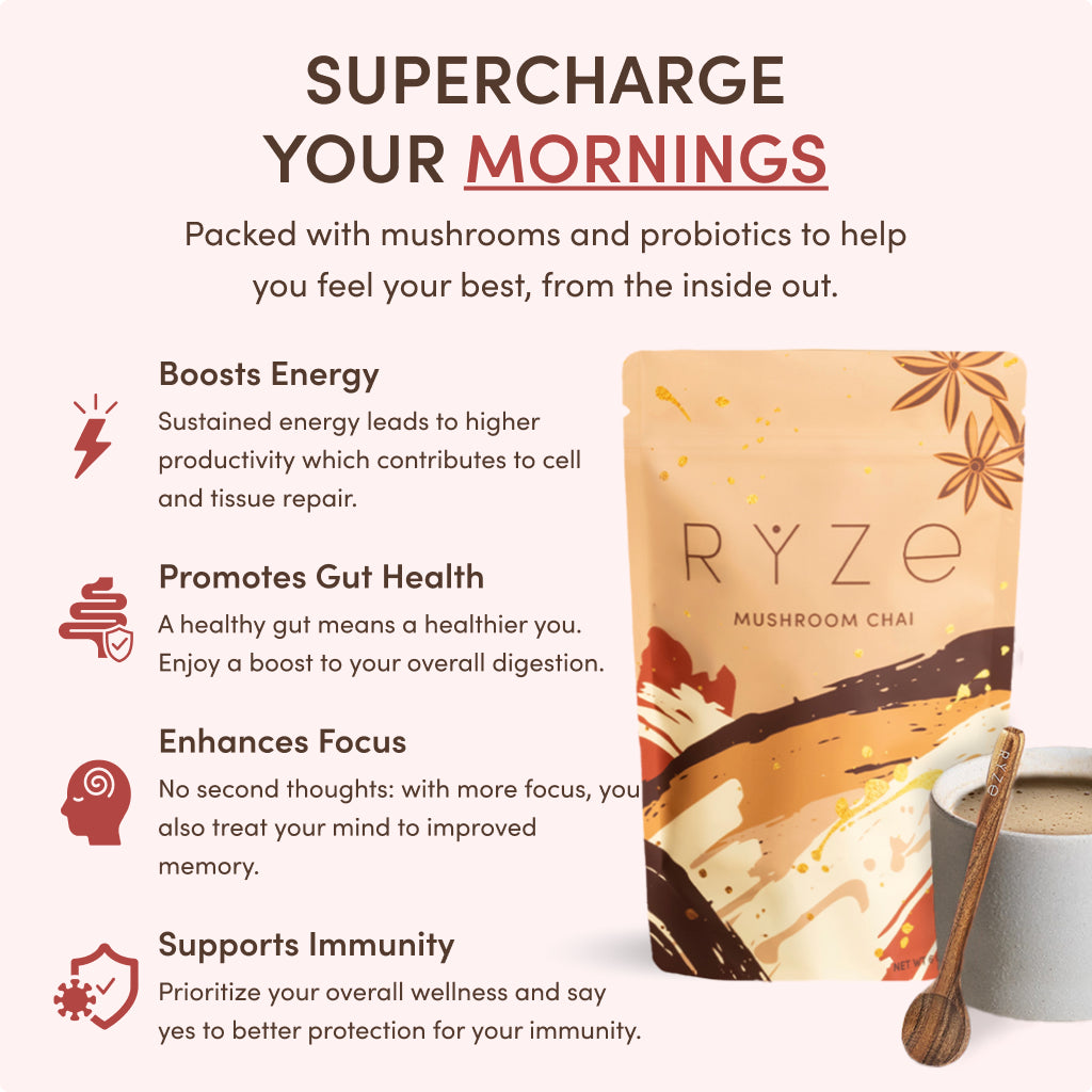 Mushroom Chai Starter Bag Y7