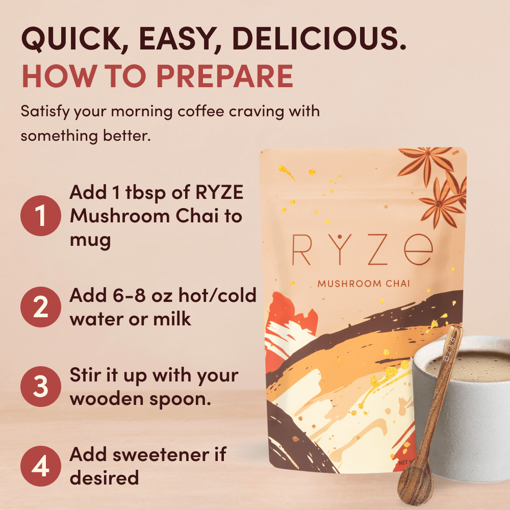Mushroom Chai (20 Servings) Z8