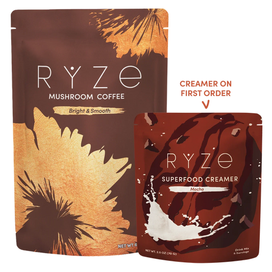 Mushroom Coffee and Mocha Creamer Set R0
