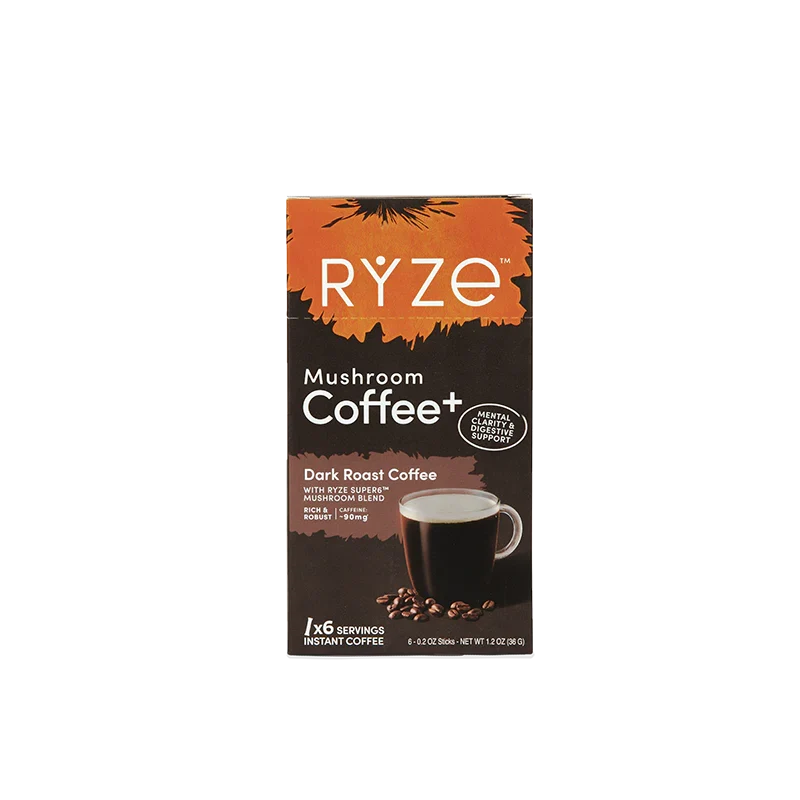 Dark Roast Mushroom Coffee Carton A5