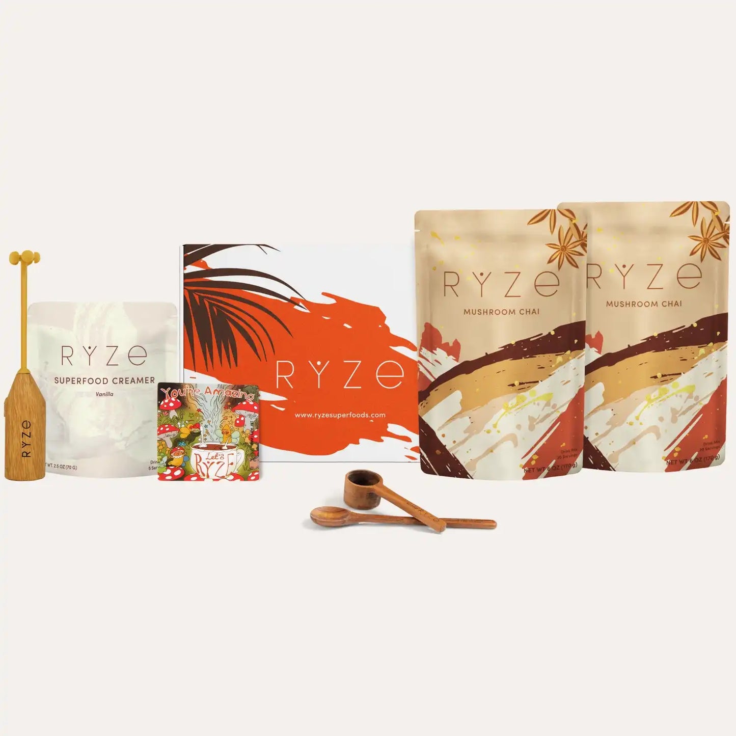 Mushroom Chai Starter Kit (40 Servings) E9