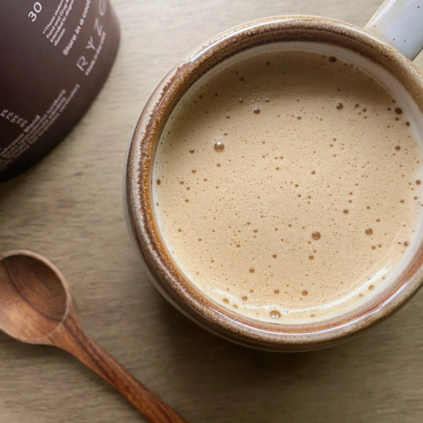 Mushroom Coffee - Organic Instant Coffee with Cordyceps & Reishi, 30 Servings Q1