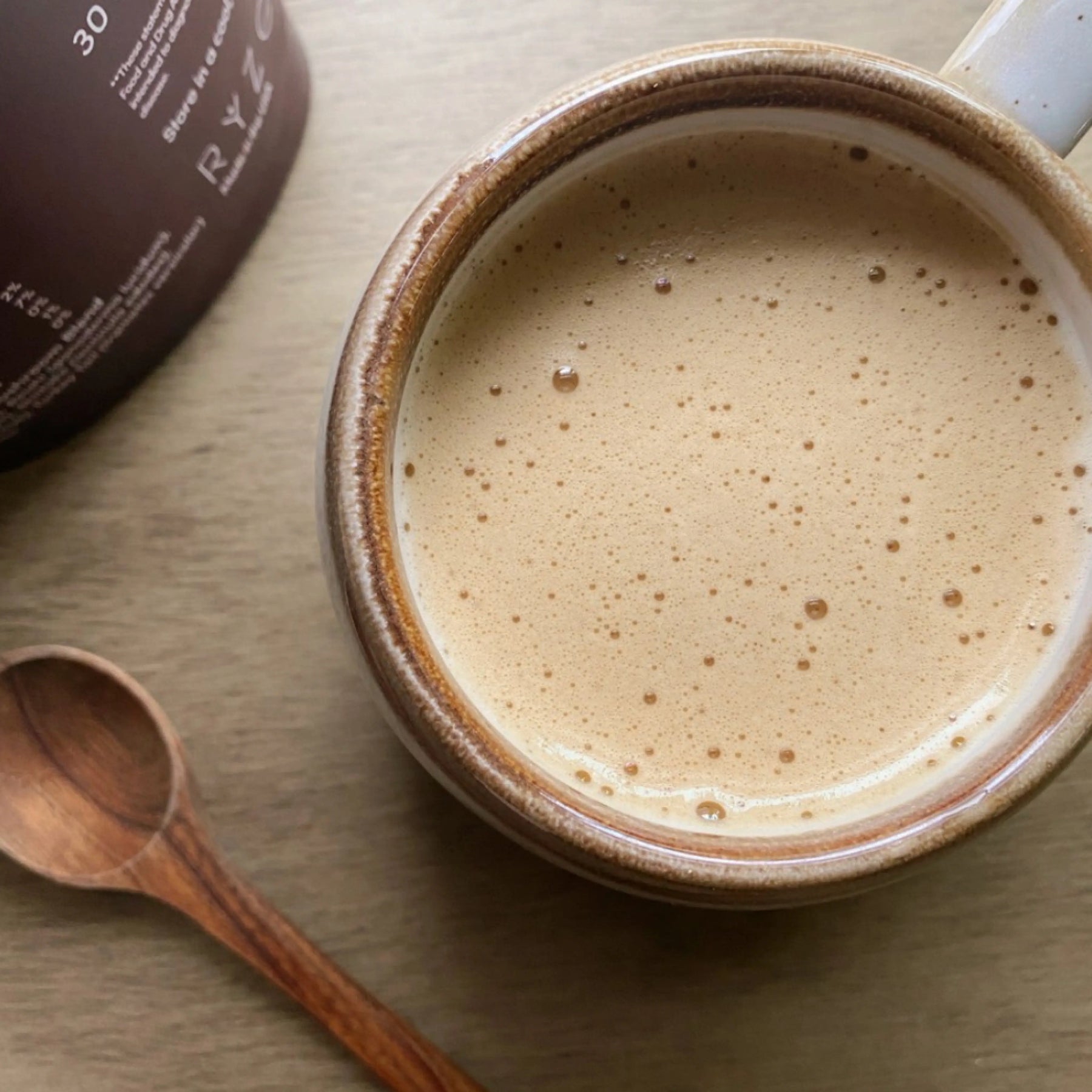 Mushroom Coffee - Organic Instant Coffee with Cordyceps & Reishi, 30 Servings Q1