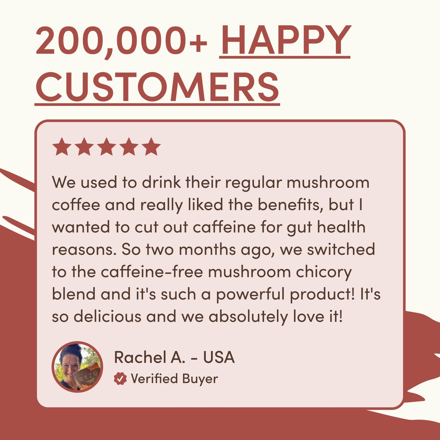 Mushroom Chicory - Organic Instant Chicory with Shitake & Lions mane, 30 Servings K1