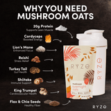 Mushroom Overnight Oats Pack (14 Servings) E6