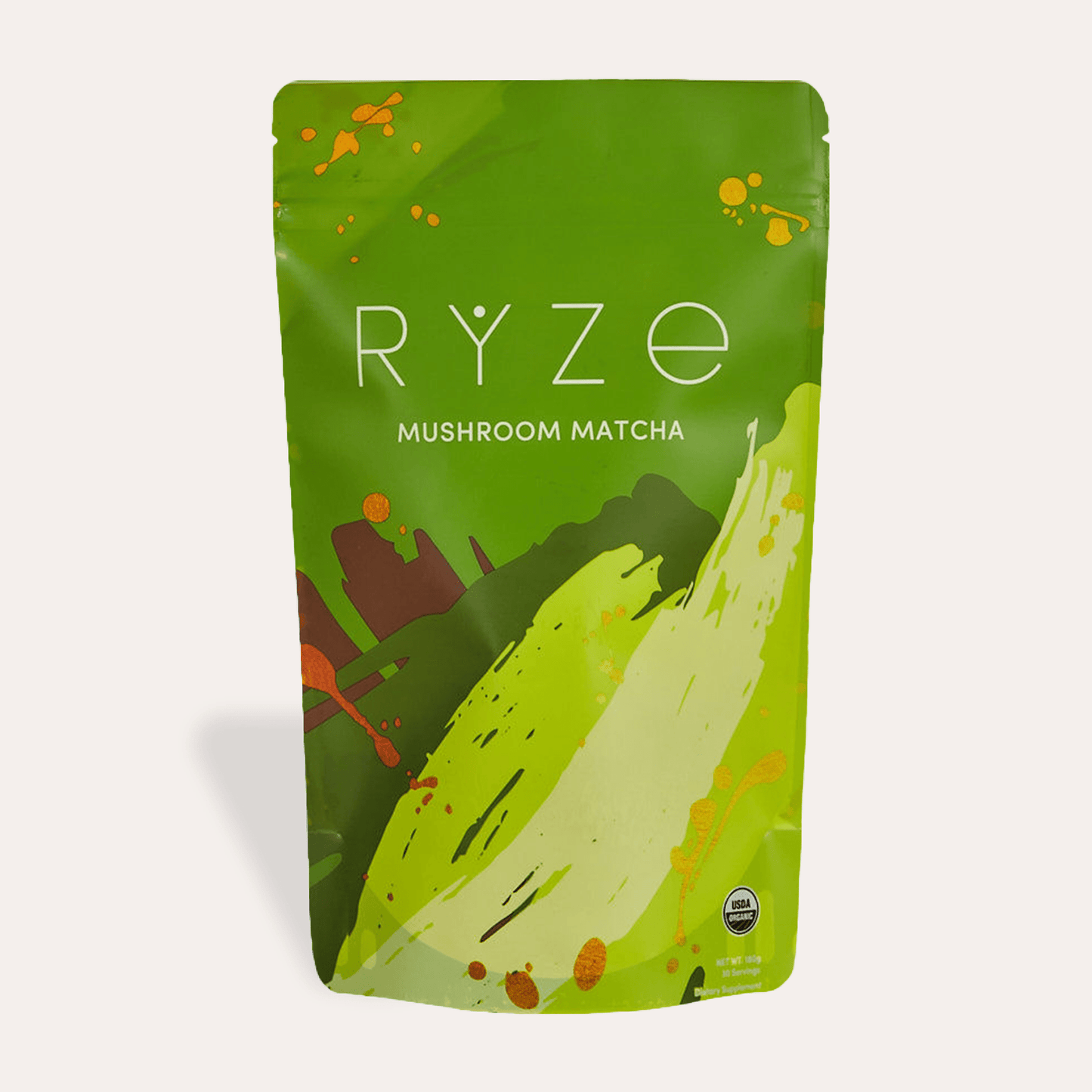 Mushroom Matcha - with 6 Organic Adaptogenic Mushrooms Grown In USA and Ceremonial-Grade Japanese Matcha C5