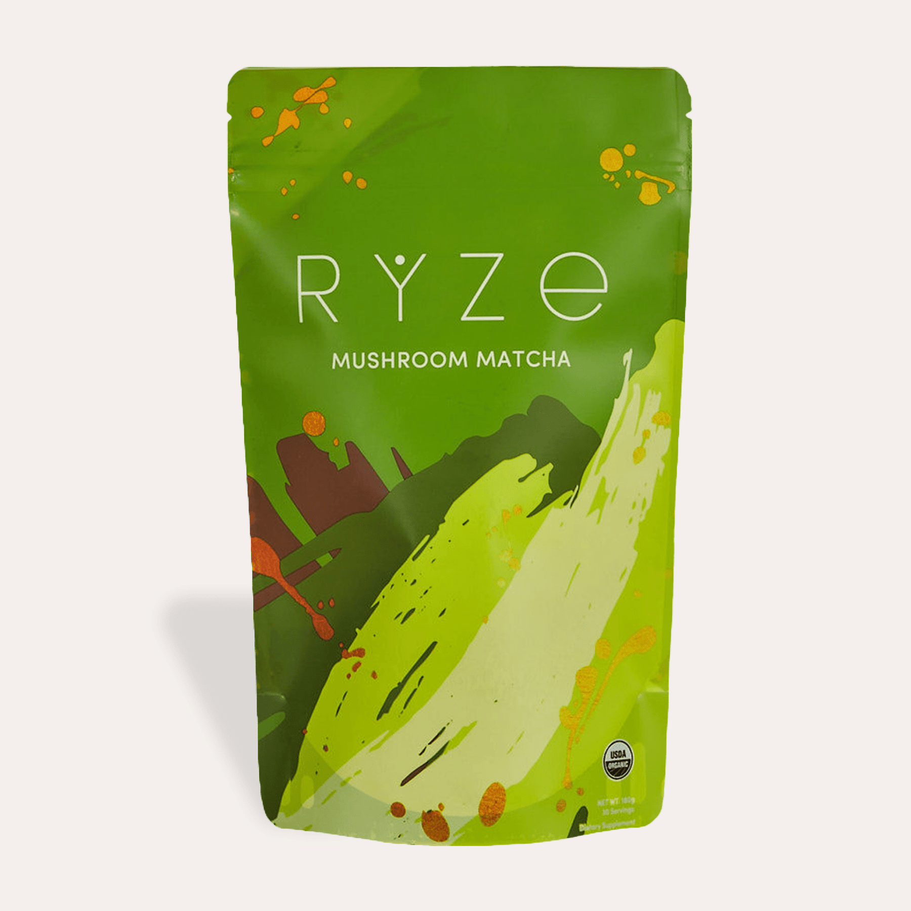 Mushroom Matcha - with 6 Organic Adaptogenic Mushrooms Grown In USA and Ceremonial-Grade Japanese Matcha C5